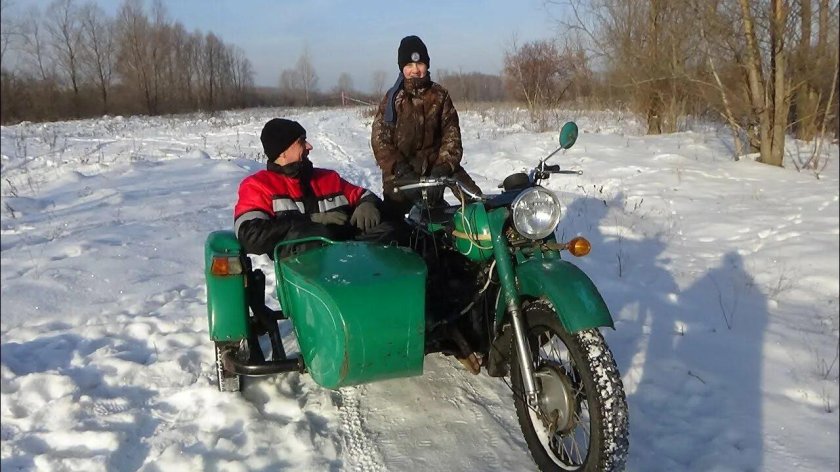 Покатушки на мотоцикле Урал с коляской