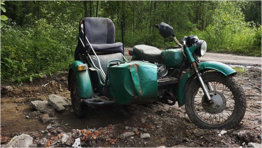 Мотоцикл Урал 3х3