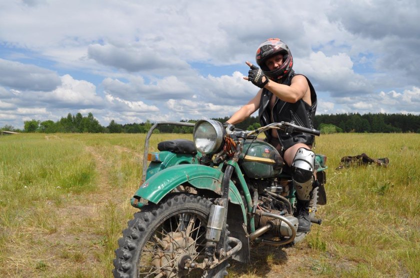 Полноприводный мотоцикл Урал