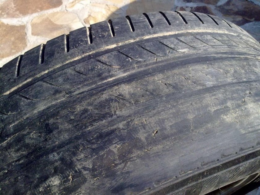 Лысая резина