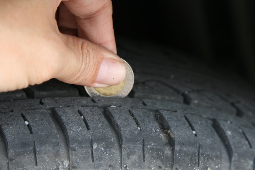 Износ протектора шин