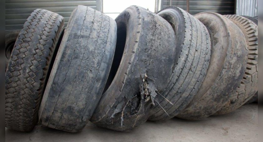 Шины КАМАЗ изношенных