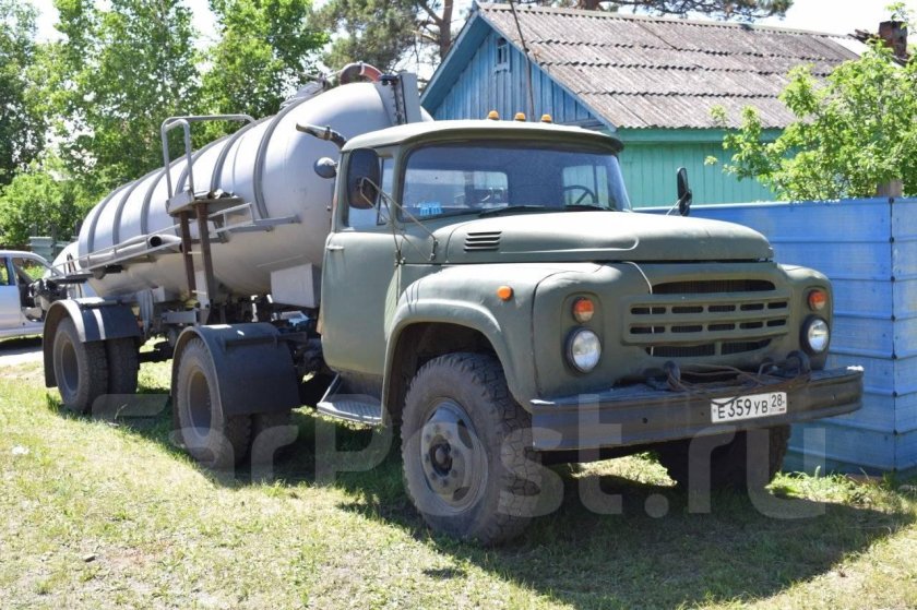 ЗИЛ 130 ассенизатор 8 кубов