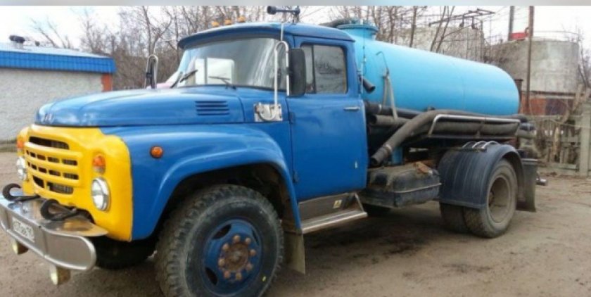 ЗИЛ 130 выкачка