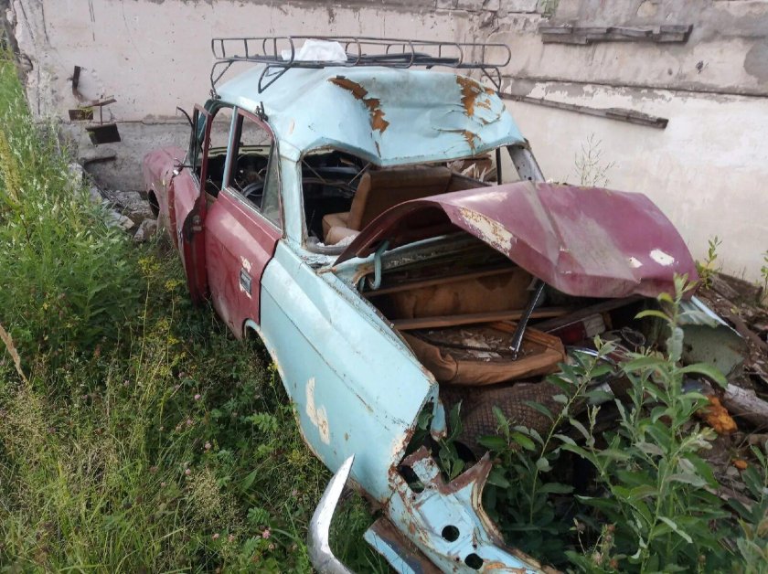 Москвич 408 брошенный