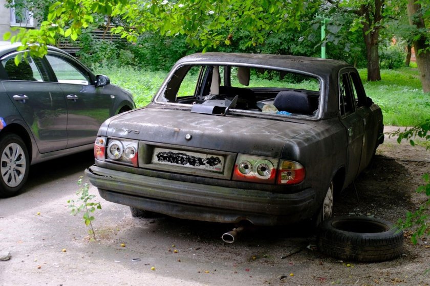 Брошенные машины