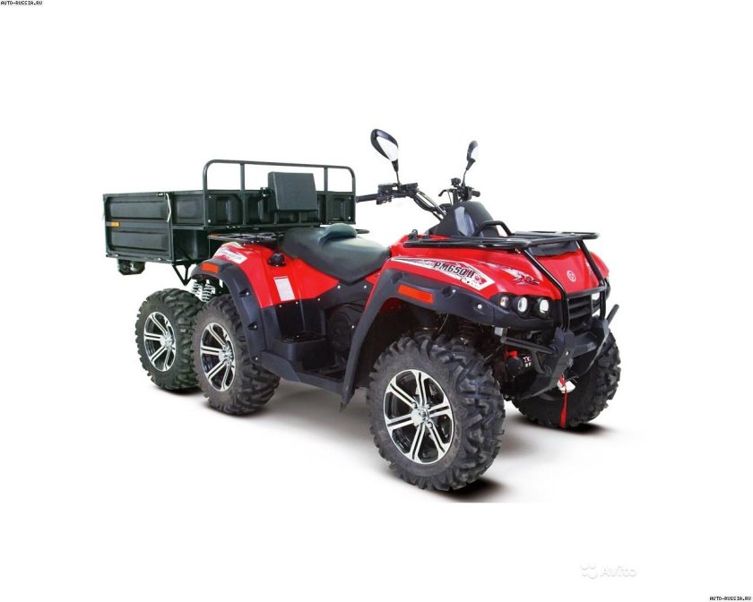 Военный мотовездеход РМ-500 6х4