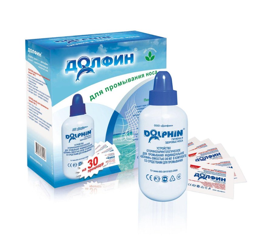 Долфин для промывания 240 мл растительно-минеральный