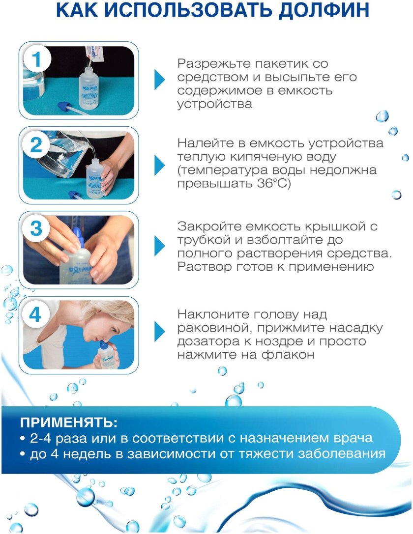 Промывание долфином