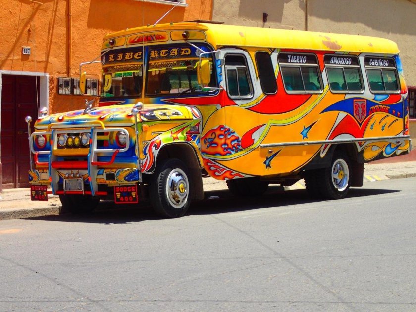 Расписные автобусы