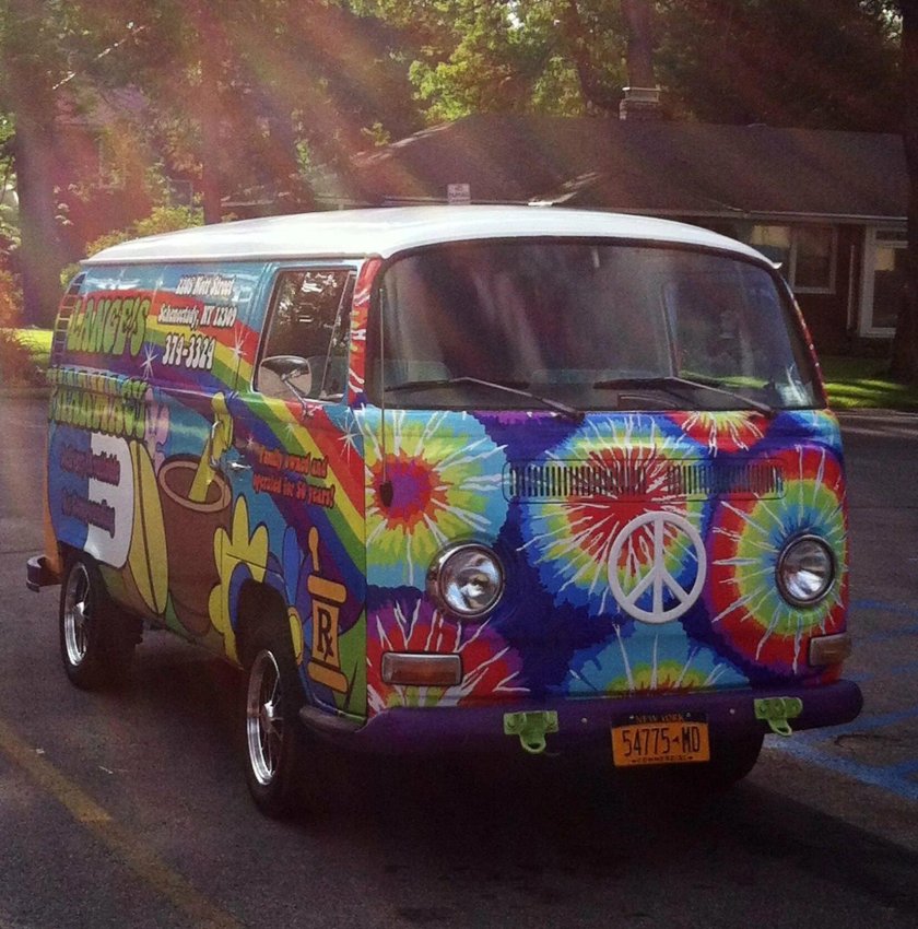 Volkswagen т1 хиппи