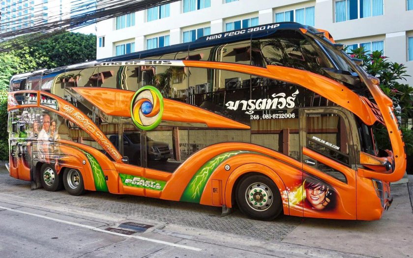 Автобусы в Тайланде
