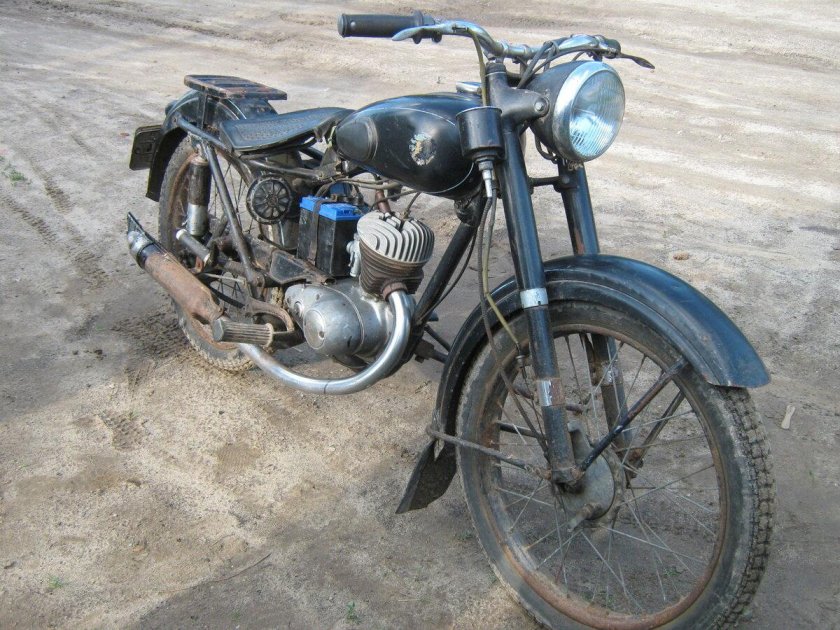 Мотоцикл Ковровец к-55