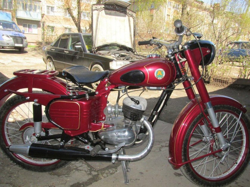 Мотоцикл Ковровец к-58