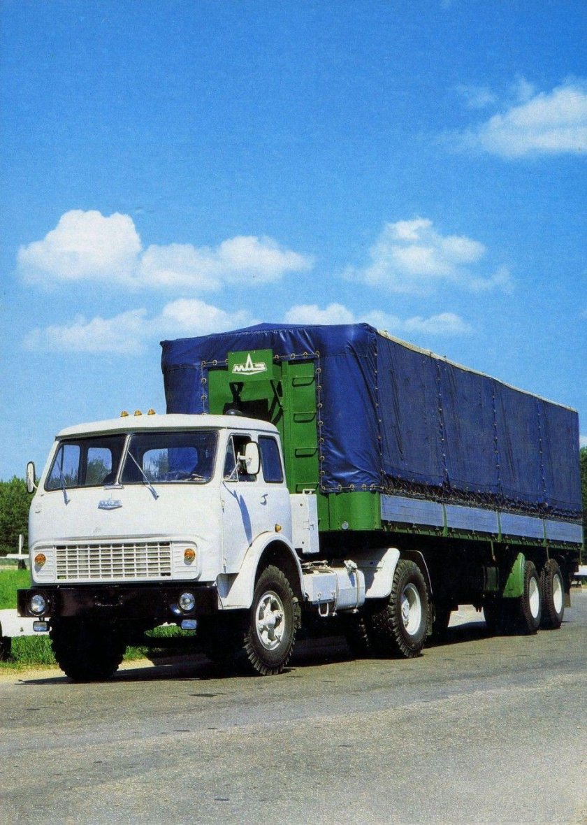 МАЗ 504 седельный тягач