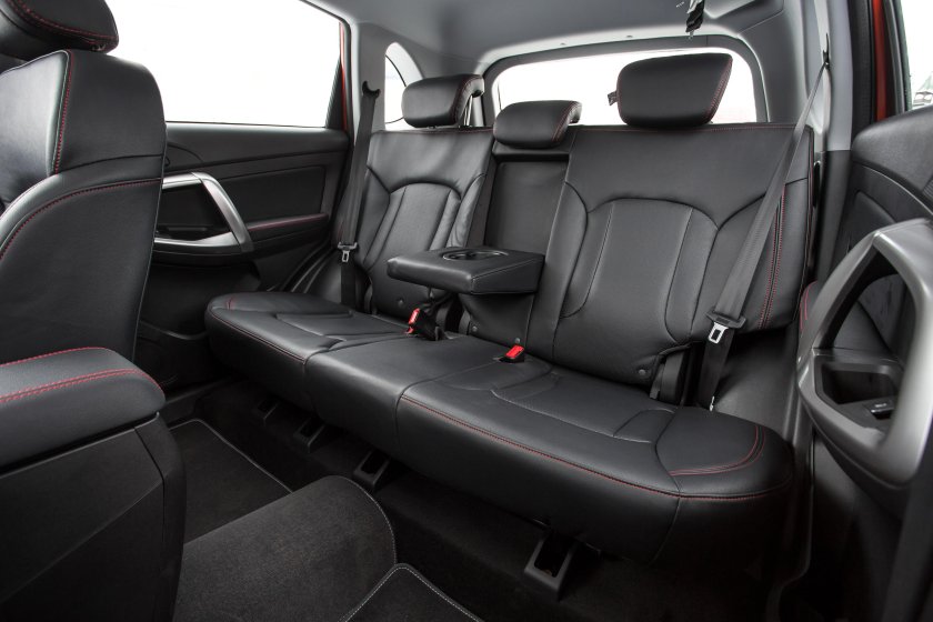 Chery Tiggo 7 Pro салон сзади
