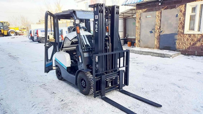 Вилочный погрузчик teu
