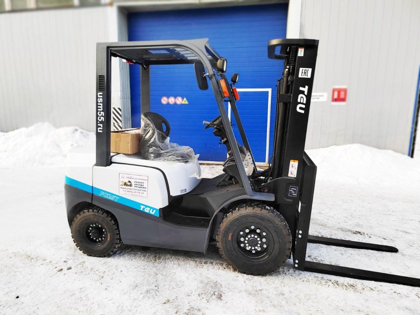 Вилочный погрузчик teu