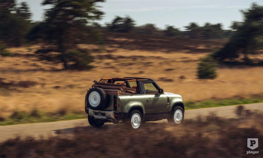 Land Rover кабриолет