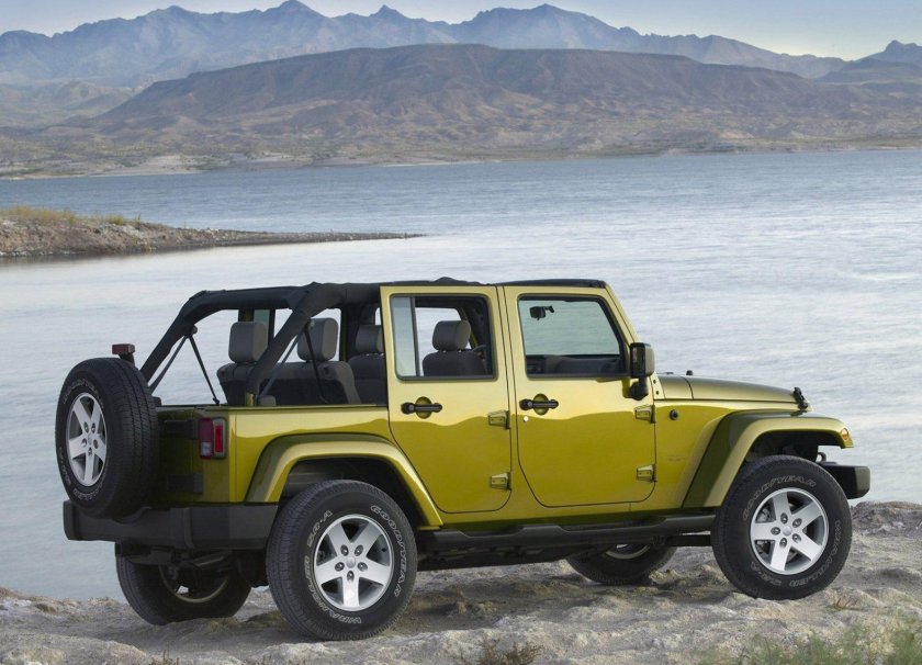 Джип Вранглер кабриолет