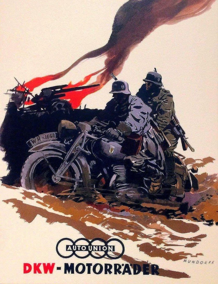 Плакат милитари