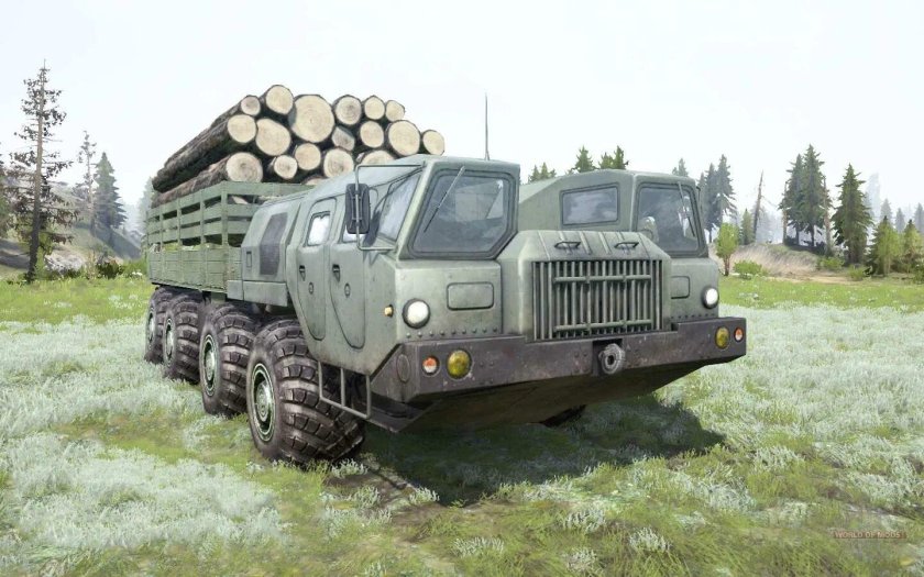 МАЗ 7310 Spin Tires