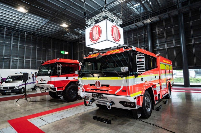 Новые пожарные машины