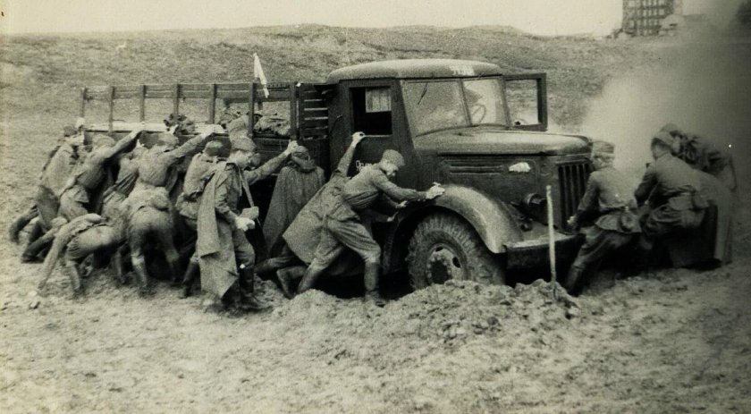 МАЗ 200 лесовоз