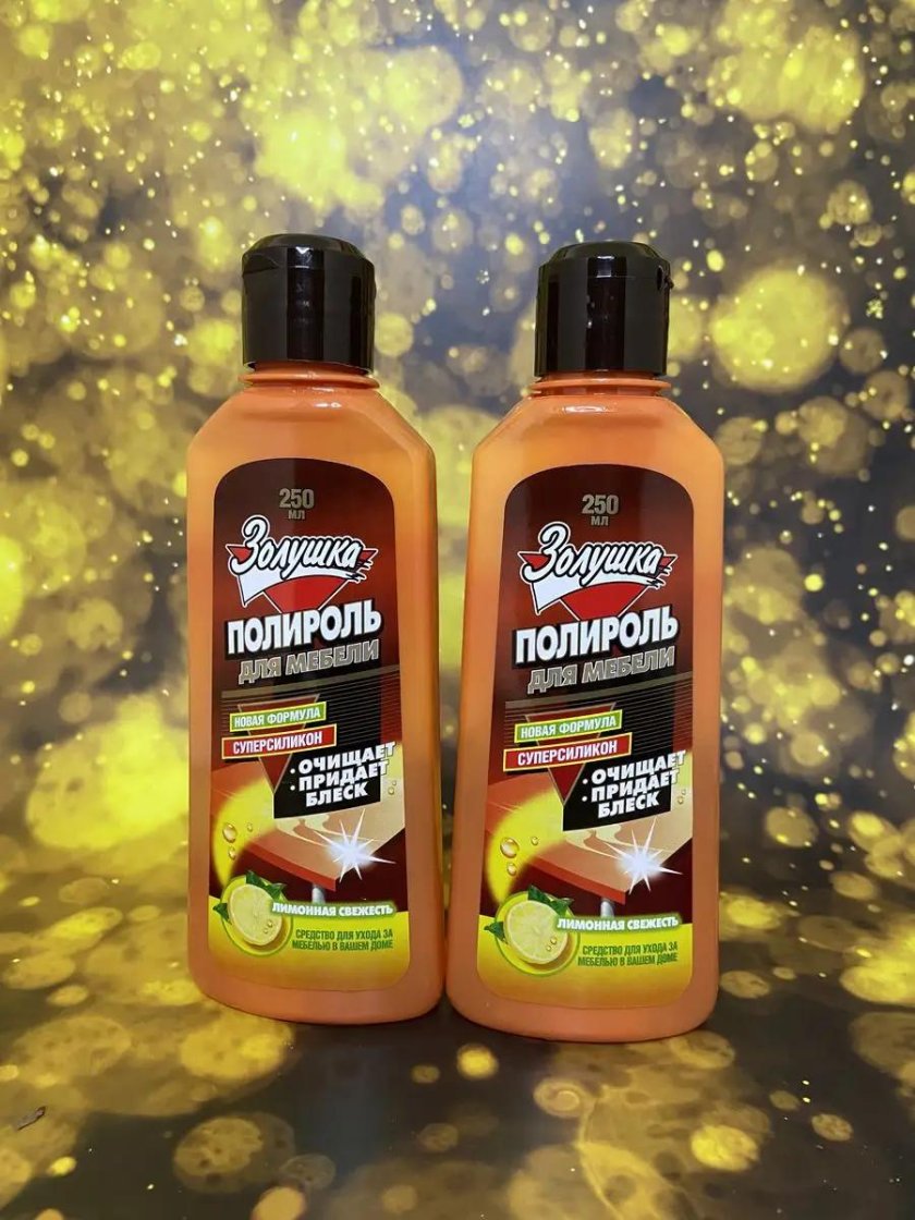 Полироль Золушка лимонная свежесть 250 мл