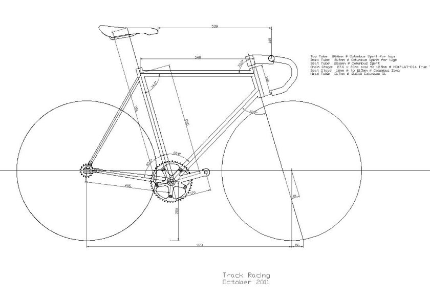 Автокад велосипед