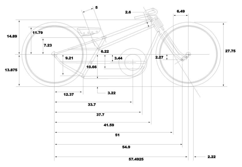 Чертежи рамы велосипеда чоппера