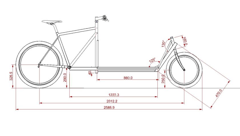 Карго байк грузовой велосипед