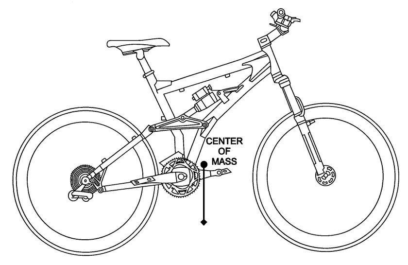 Чертеж скоростного велосипеда