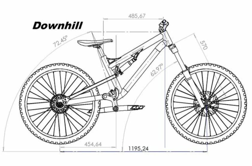 Тахион велосипед чертеж