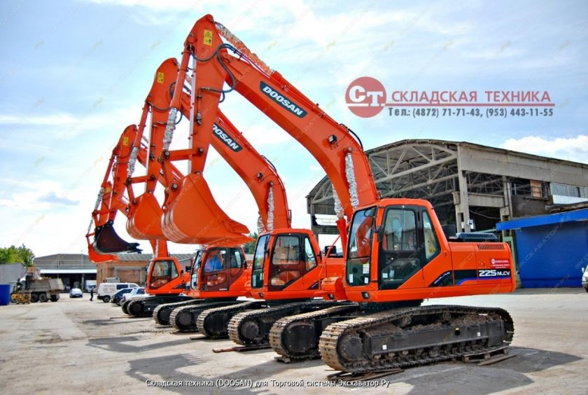 Экскаватор Doosan 225nlc-v