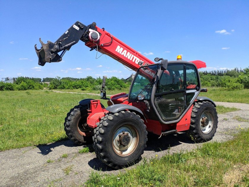 Маниту погрузчик