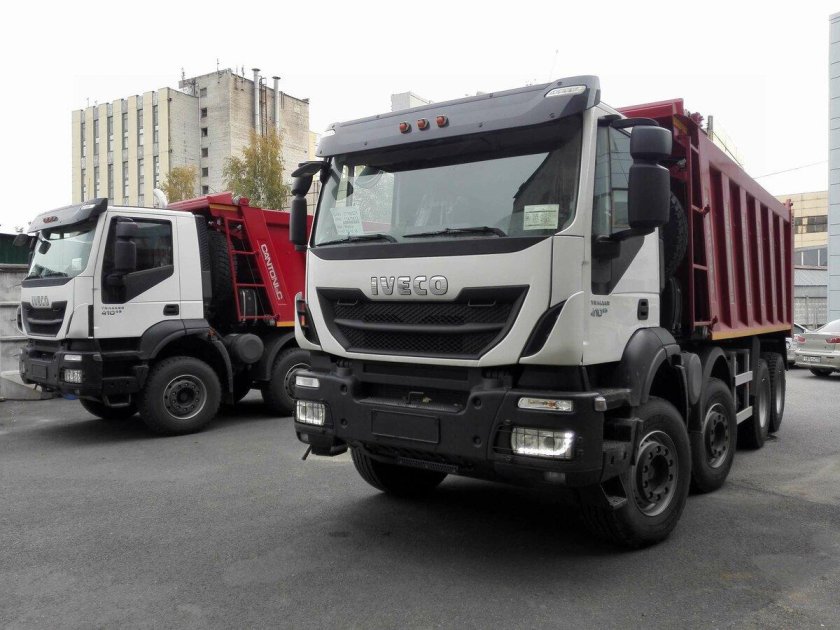 Ивеко самосвал 8х4