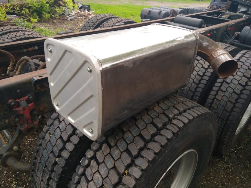 Глушитель МАЗ 6312