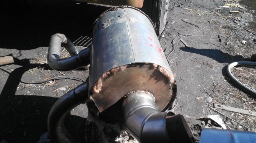 Глушитель КАМАЗ 6520