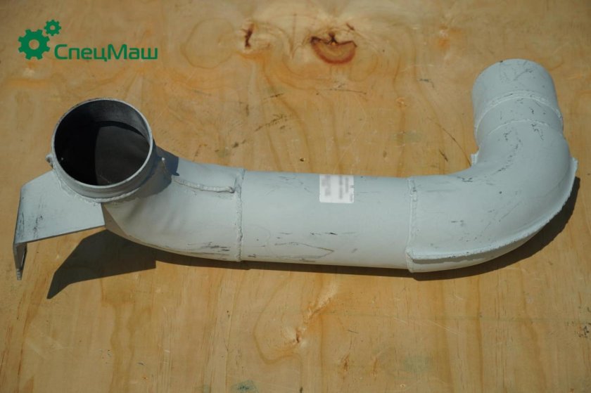 Труба приемная МАЗ 5440 верхний выхлоп