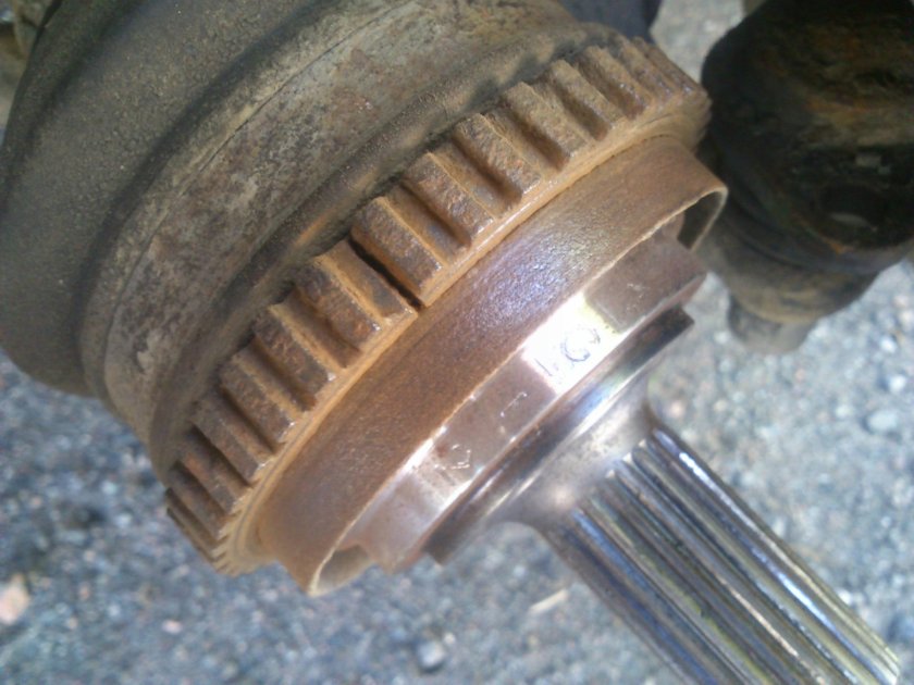 Кольцо АБС на гранату Lifan x60