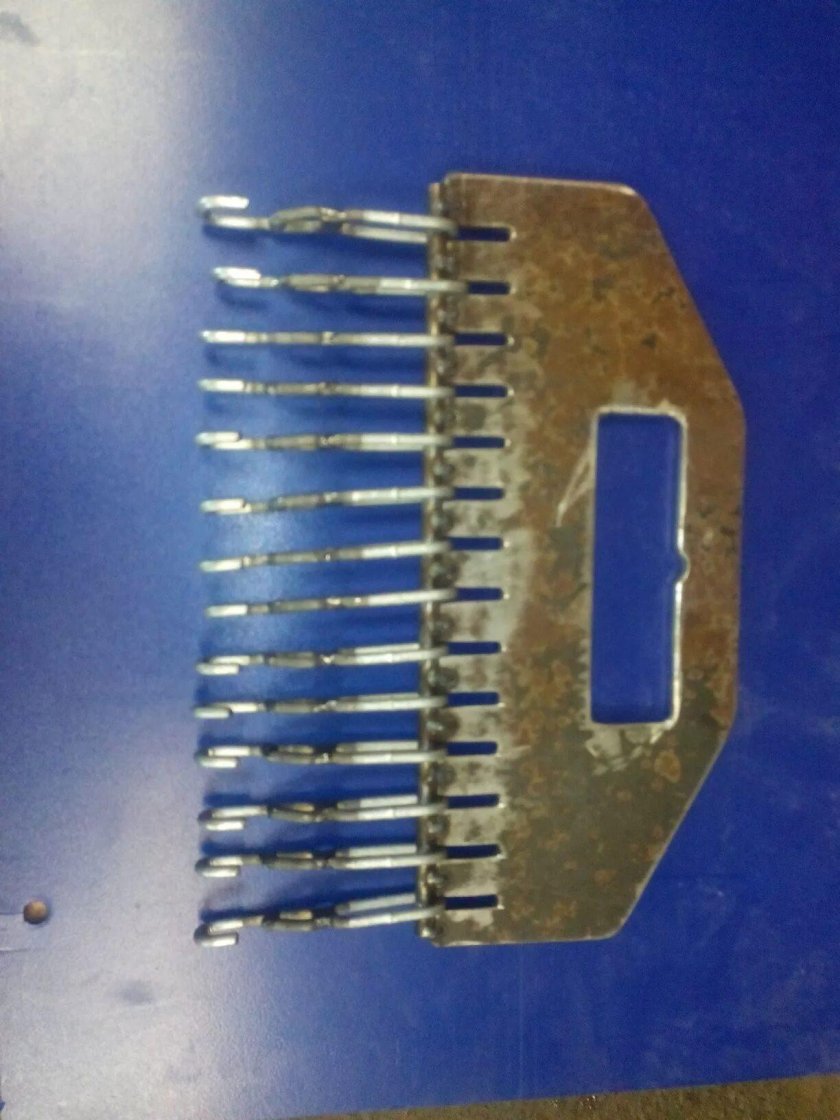 Гребенка на споттер медная