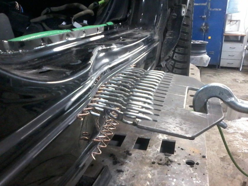 Гребенка на споттер