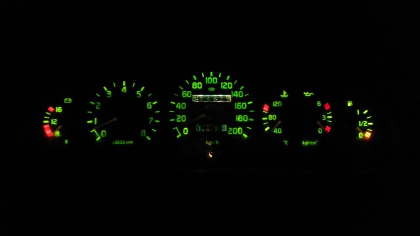 Пересвет приборки ГАЗ 3110