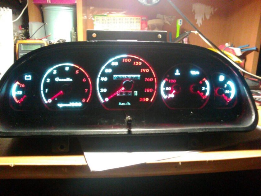 Пересвет панель Газель 3302