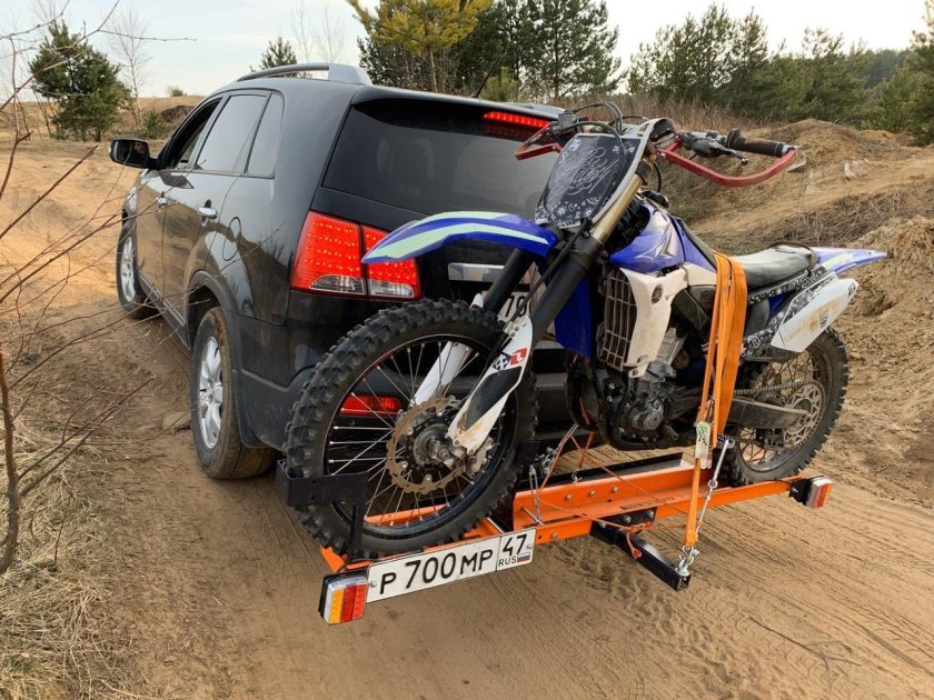 Мотохвост на Субару Форестер