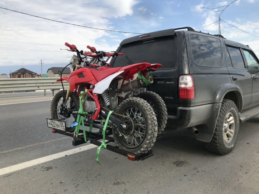 Мотохвост на УАЗ Патриот