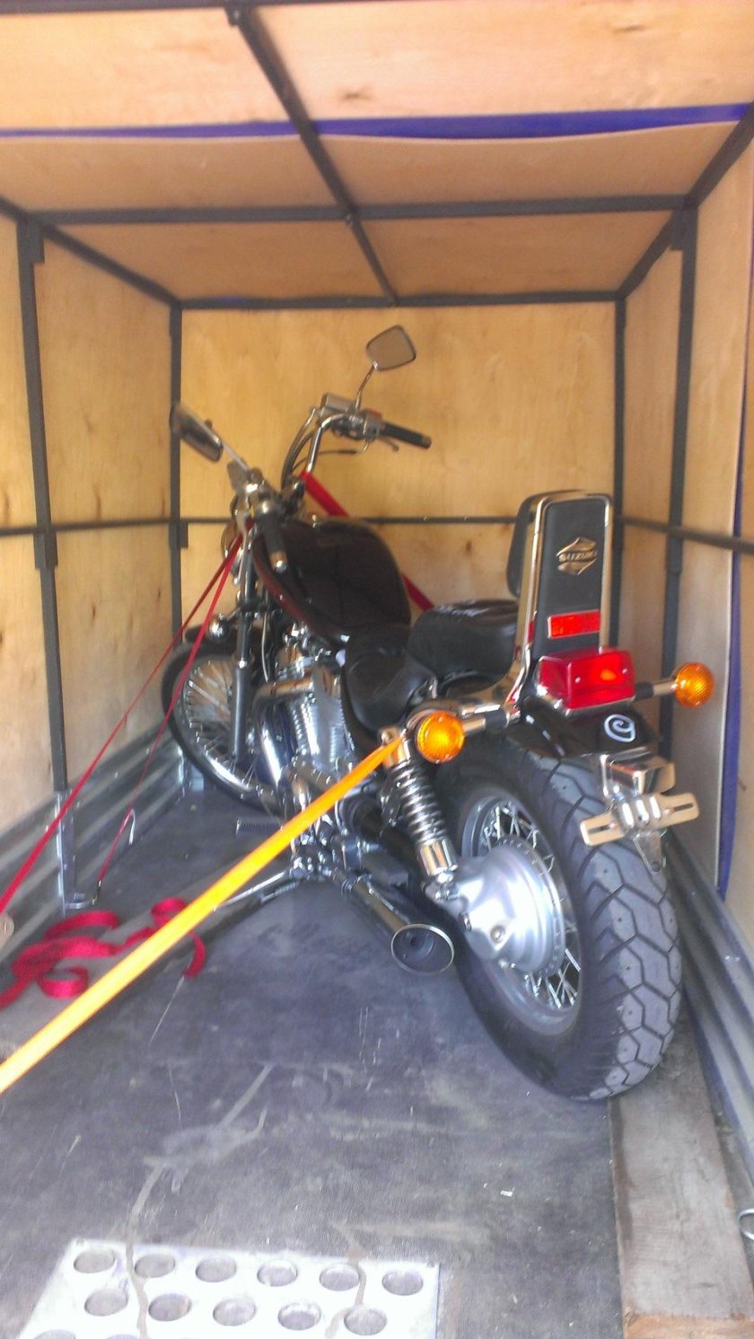 Перевозка мотоцикла