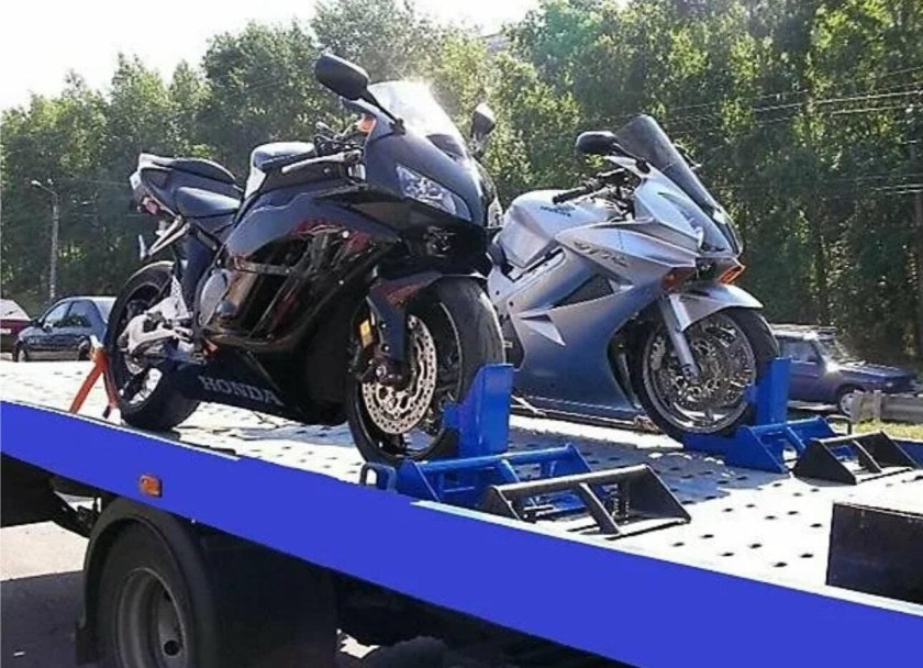 Транспортировка мотоцикла