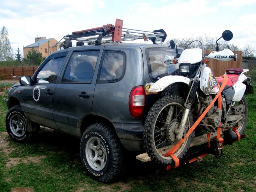 Мотохвост на ниву Шевроле